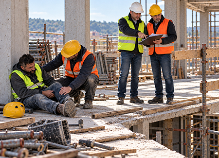 Infortuni in cantiere: le responsabilità del titolare e del RSPP