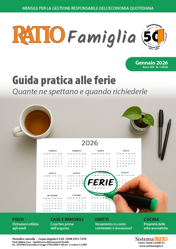 Ratio Famiglia 1/2026