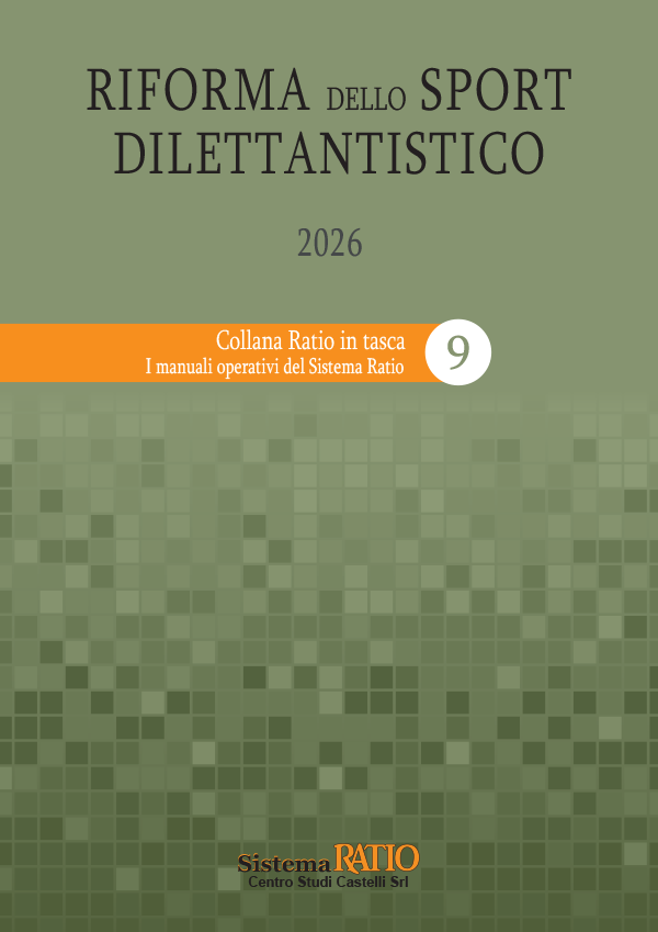 Manuale n. 9 - Riforma dello sport dilettantistico